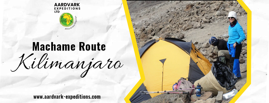 Machame route Kilimanjaro
